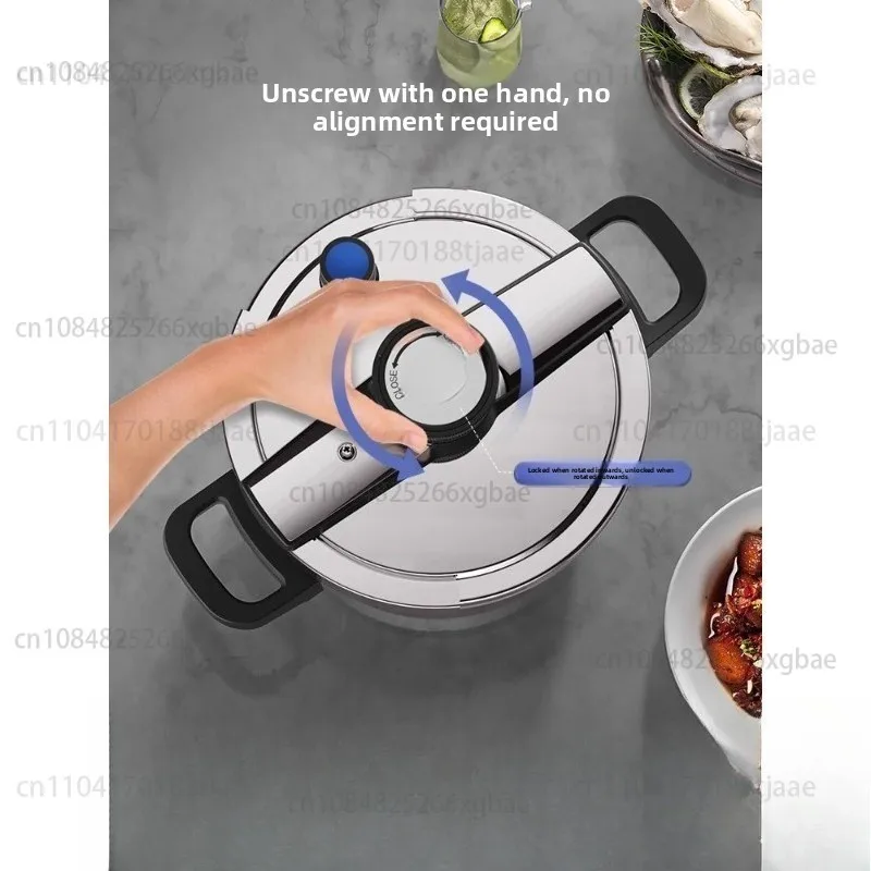 6L Pressure Cooker Multifunctional Cooker Stainless Steel Kitchen Pressure Pot