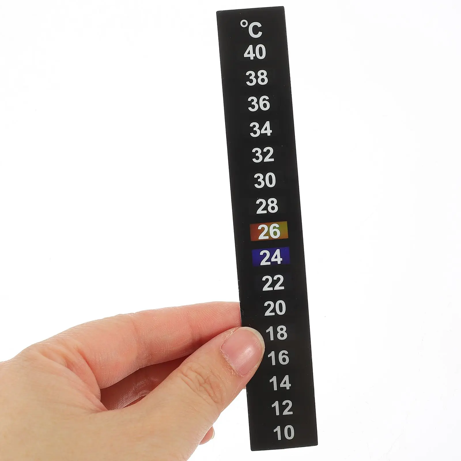 LCD Temperature Bar Thermometer Strip Aquarium Fish Tank Reptile Box Liquid Crystal Material Safe Practical Indoor
LCD Temperature Bar Thermometer Strip Aquarium Fish Tank Reptile Box Liquid Crystal Material Safe Practical Indoor