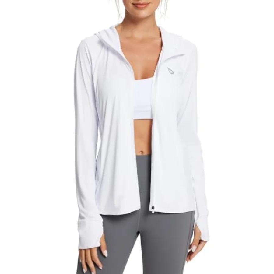 Women's Sun Protection Jacket Hoodie Clothing Lightweight Long Sleeve Sun Cover Up Shirt
Women's Sun Protection Jacket Hoodie Clothing Lightweight Long Sleeve Sun Cover Up Shirt