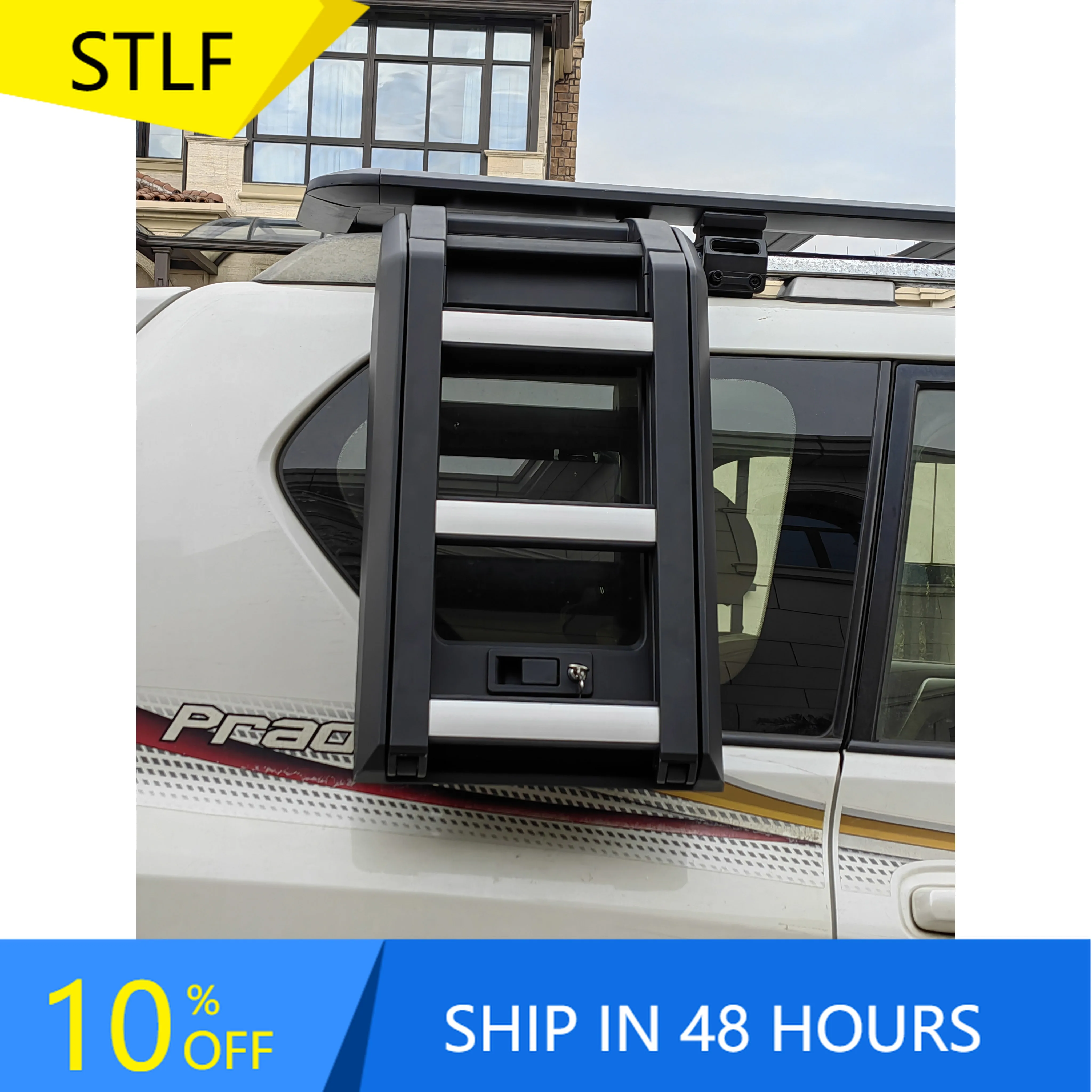STLFCar Luggage Rack Side Ladder Car Side Door Ladder for LC200 2008-2021 for LC300 2022-2024 for Prado 2009-2023 FJ150
STLFCar Luggage Rack Side Ladder Car Side Door Ladder for LC200 2008-2021 for LC300 2022-2024 for Prado 2009-2023 FJ150