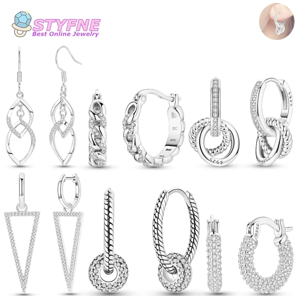 925 Sterling Silver Rhombus Swivel Stone Ear Hooks Stud Earrings for Women Fashion Earrings Jewel Gifts for Women Official Mall
925 Sterling Silver Rhombus Swivel Stone Ear Hooks Stud Earrings for Women Fashion Earrings Jewel Gifts for Women Official Mall