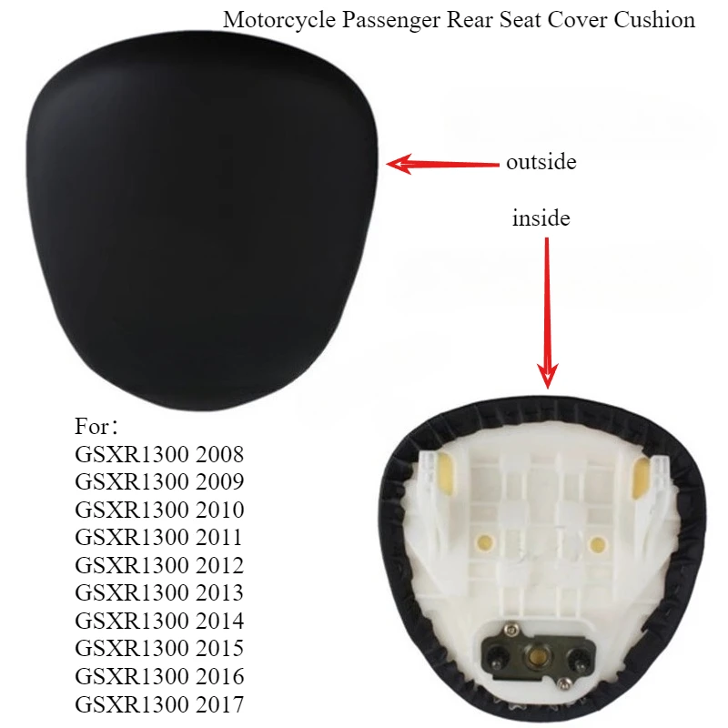 Motorcycle rear seat cushion and back seat leather sponge suitable for Suzuki Hayabusa 1300 GSXR1300 GSX 1300 R 2008-2016 2017
Motorcycle rear seat cushion and back seat leather sponge suitable for Suzuki Hayabusa 1300 GSXR1300 GSX 1300 R 2008-2016 2017