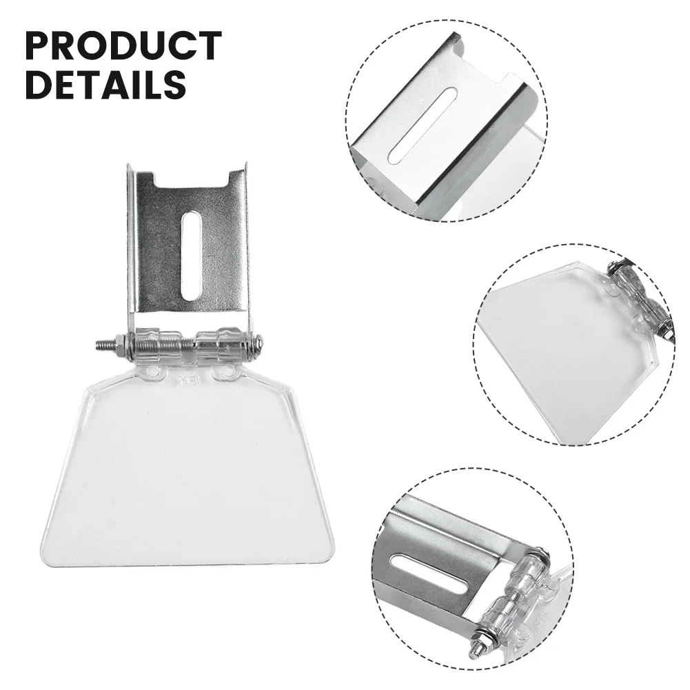 Grinder Eye Protection With Bracket Silver & Transparent Stainless Steel ABS Material 2pcs Guard Bench Tool Parts
Grinder Eye Protection With Bracket Silver & Transparent Stainless Steel ABS Material 2pcs Guard Bench Tool Parts