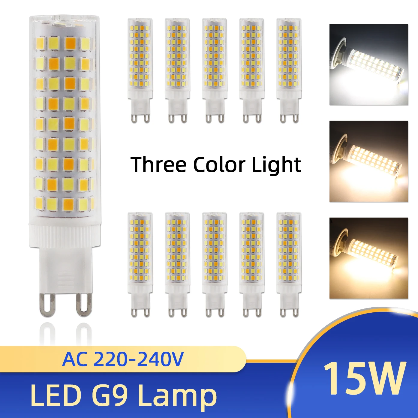 10 шт./5 шт. светодиодный светильник G9 15 Вт переменного тока 220 В-240 В холодный/теплый/натуральный свет светодиодный светильник G9 заменяет галогенную лампу 30/40 Вт
10 шт./5 шт. светодиодный светильник G9 15 Вт переменного тока 220 В-240 В холодный/теплый/натуральный свет светодиодный светильник G9 заменяет галогенную лампу 30/40 Вт