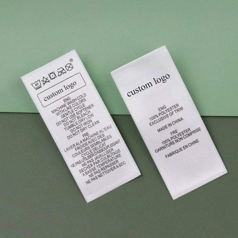 Настраиваемые этикетки для ухода за лентами с принтом и тканым краем 4X8 см — моющиеся, белые/черные, любой размер для одежды
Настраиваемые этикетки для ухода за лентами с принтом и тканым краем 4X8 см — моющиеся, белые/черные, любой размер для одежды