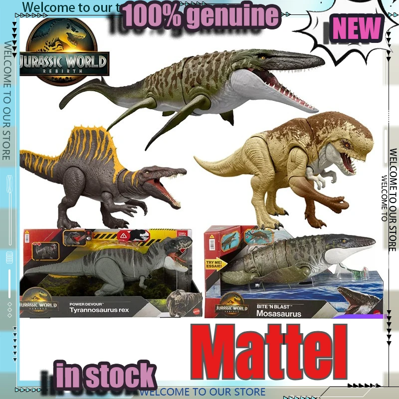 Genuine Mattel Jurassic World: Rebirth Dinosaur Action Figure Movie Same Sound Effect Attack Interactive Collectible Model Gifts
Genuine Mattel Jurassic World: Rebirth Dinosaur Action Figure Movie Same Sound Effect Attack Interactive Collectible Model Gifts