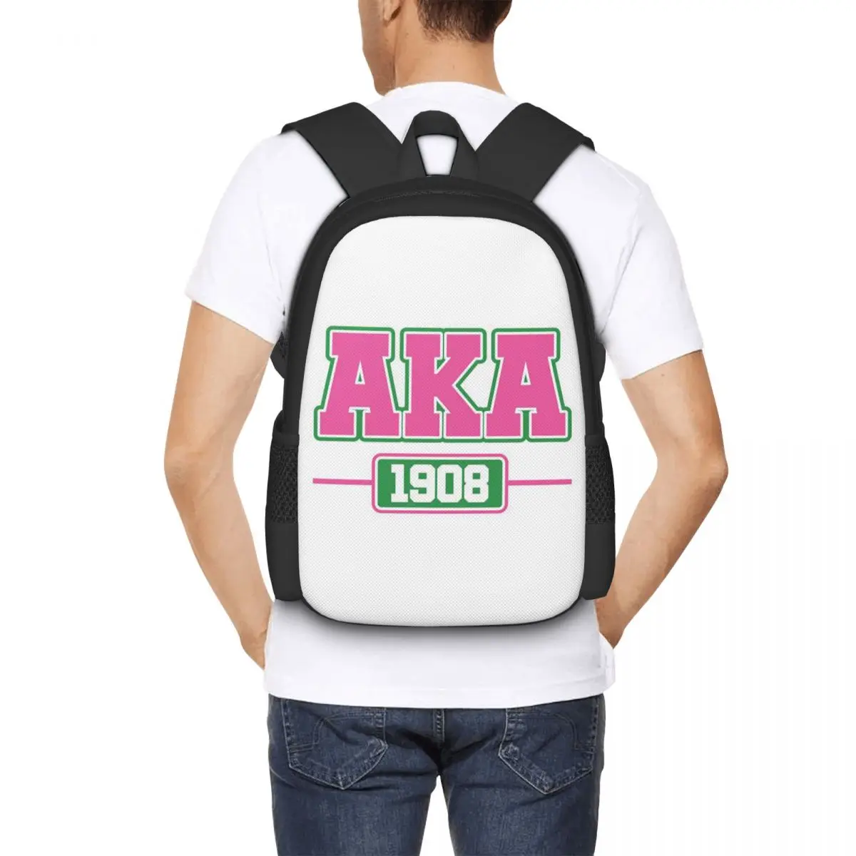 AKA Sorority Student Backpack School Bag Hiking Travel Daypack for Men Women Fashion Bookbag Shoulder Bags
AKA Sorority Student Backpack School Bag Hiking Travel Daypack for Men Women Fashion Bookbag Shoulder Bags