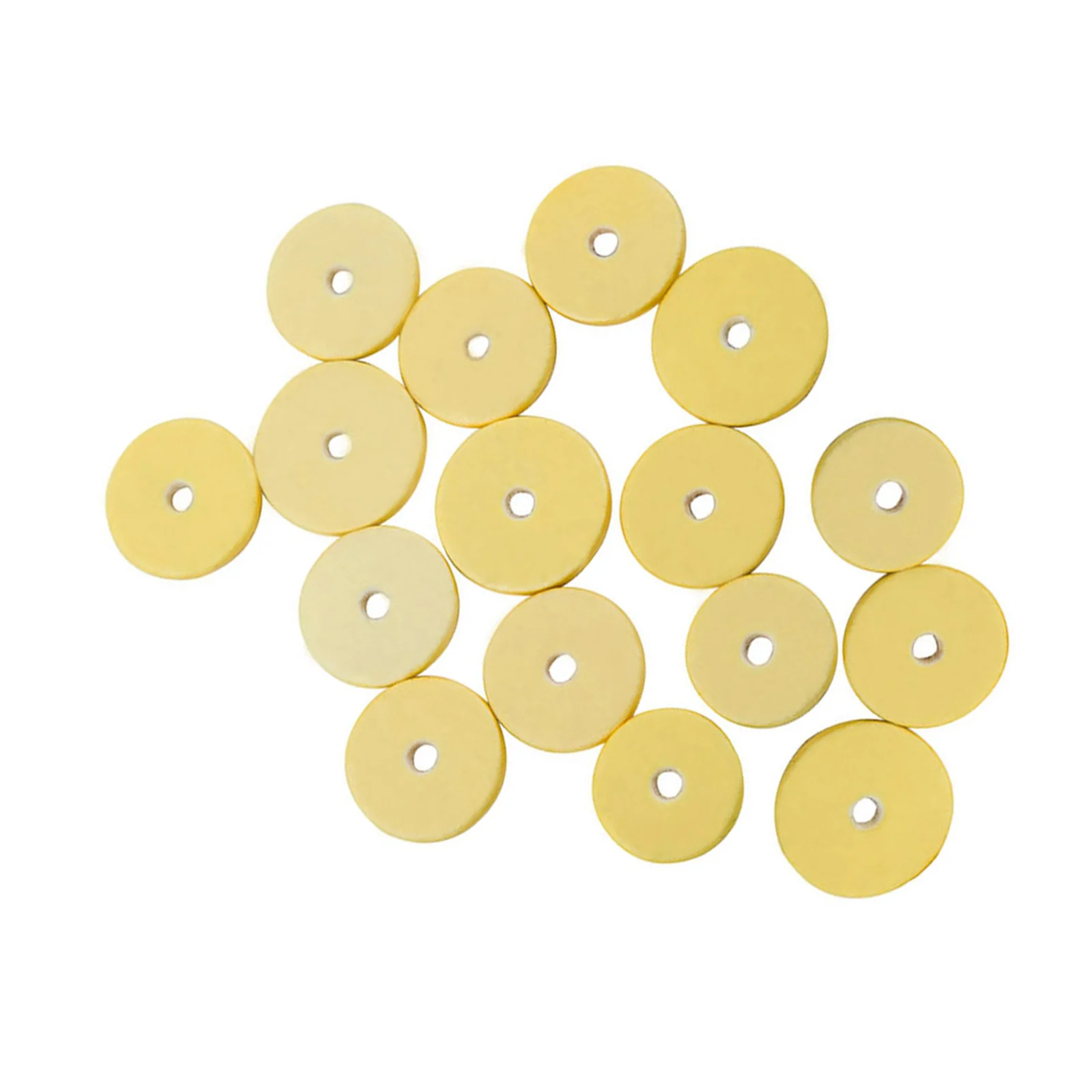 16pcs Pads Light Yellow For Repair Part Repair Flute Maintenance Tool Flute Pad Woodwind Open Hole Pad Accessories
16pcs Pads Light Yellow For Repair Part Repair Flute Maintenance Tool Flute Pad Woodwind Open Hole Pad Accessories