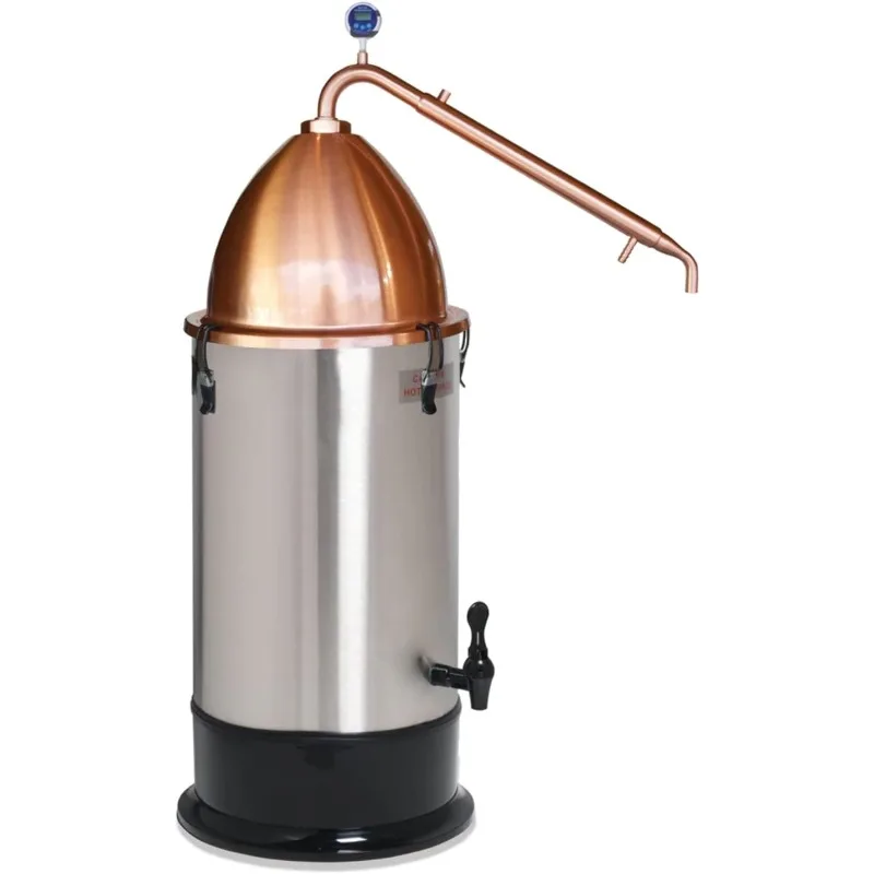 Alembic Garnek Homebrew Shop Still с котлом T500 (110 Вольт, нержавеющая сталь 25 л, ручное управление)
Alembic Garnek Homebrew Shop Still с котлом T500 (110 Вольт, нержавеющая сталь 25 л, ручное управление)