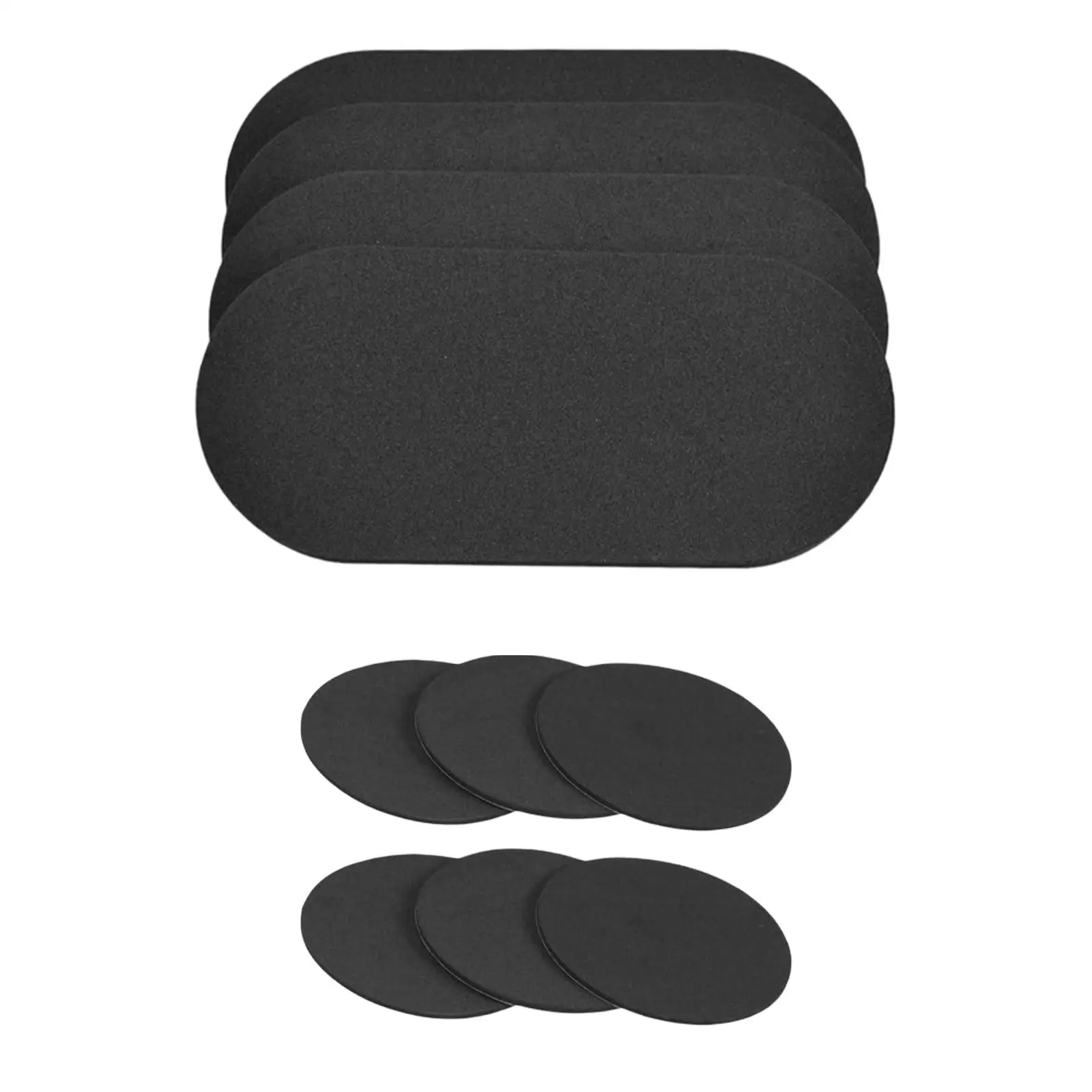 10 Pieces Bass Drum Patch Adhesive Pads Practice Drum Pads Drumheads Protector Durable for Accessories Musical Instrument Drum
10 Pieces Bass Drum Patch Adhesive Pads Practice Drum Pads Drumheads Protector Durable for Accessories Musical Instrument Drum