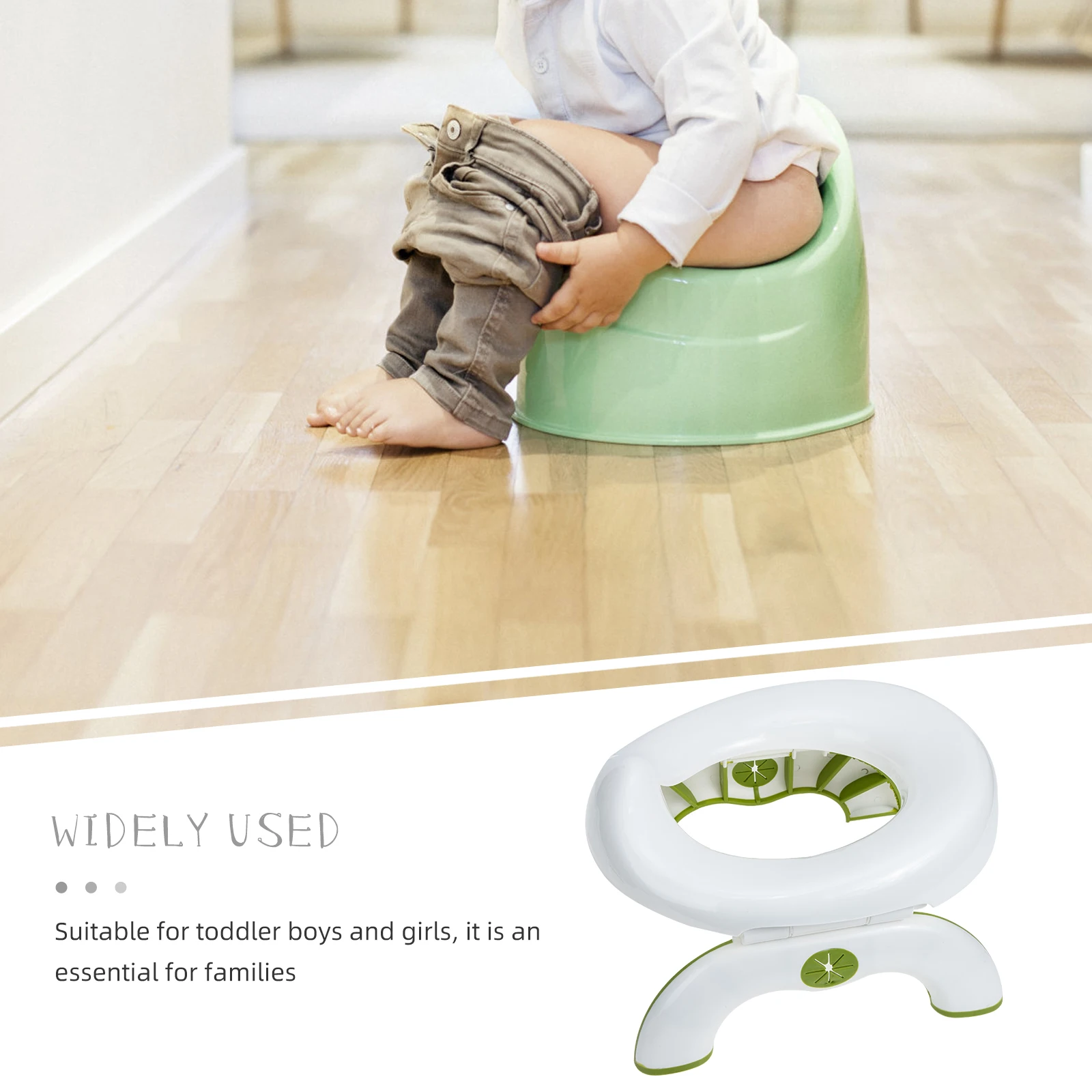 Portable Baby Toilet for Toddler Green Foldable Travel Potty Seat Toilet Suitable Car Outdoor Use Plastic Camping
Portable Baby Toilet for Toddler Green Foldable Travel Potty Seat Toilet Suitable Car Outdoor Use Plastic Camping