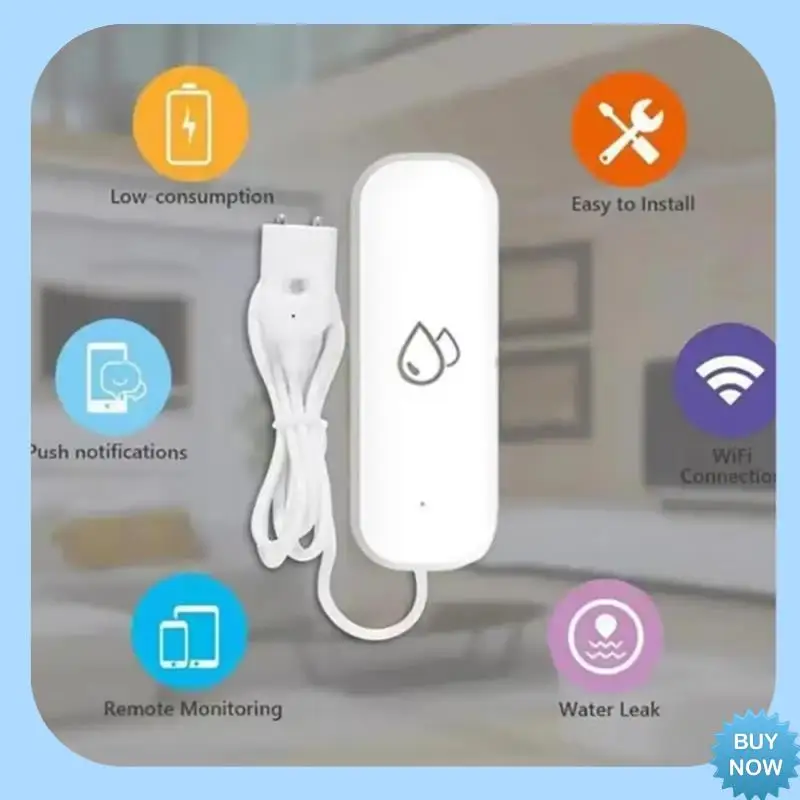 A47Z Tuya Wi-Fi датчик воды сигнализация утечки детектор утечки наводнения умный дом дистанционное управление умный дом защита безопасности
A47Z Tuya Wi-Fi датчик воды сигнализация утечки детектор утечки наводнения умный дом дистанционное управление умный дом защита безопасности