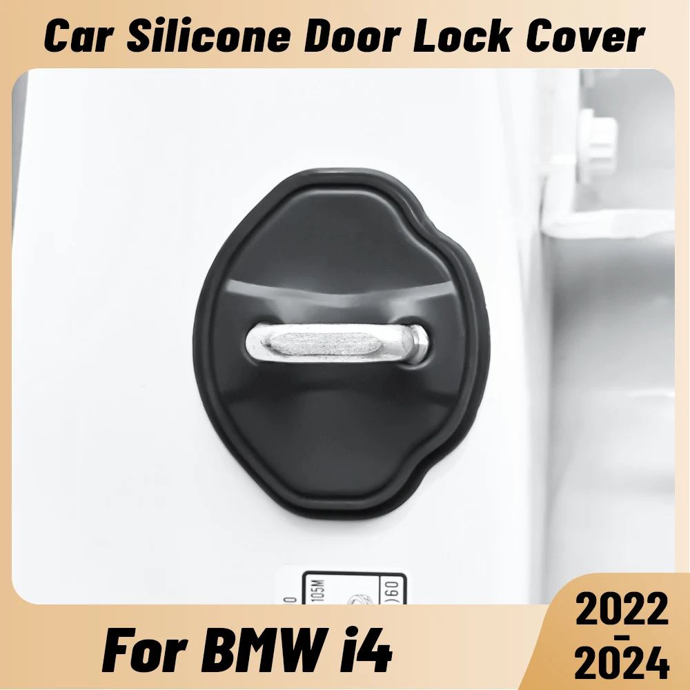 For BMW i4 2022-2024 Car Door Shock Absorber Door Lock Protector Silicone Auto Door Lock Latches Cover Accessories
For BMW i4 2022-2024 Car Door Shock Absorber Door Lock Protector Silicone Auto Door Lock Latches Cover Accessories