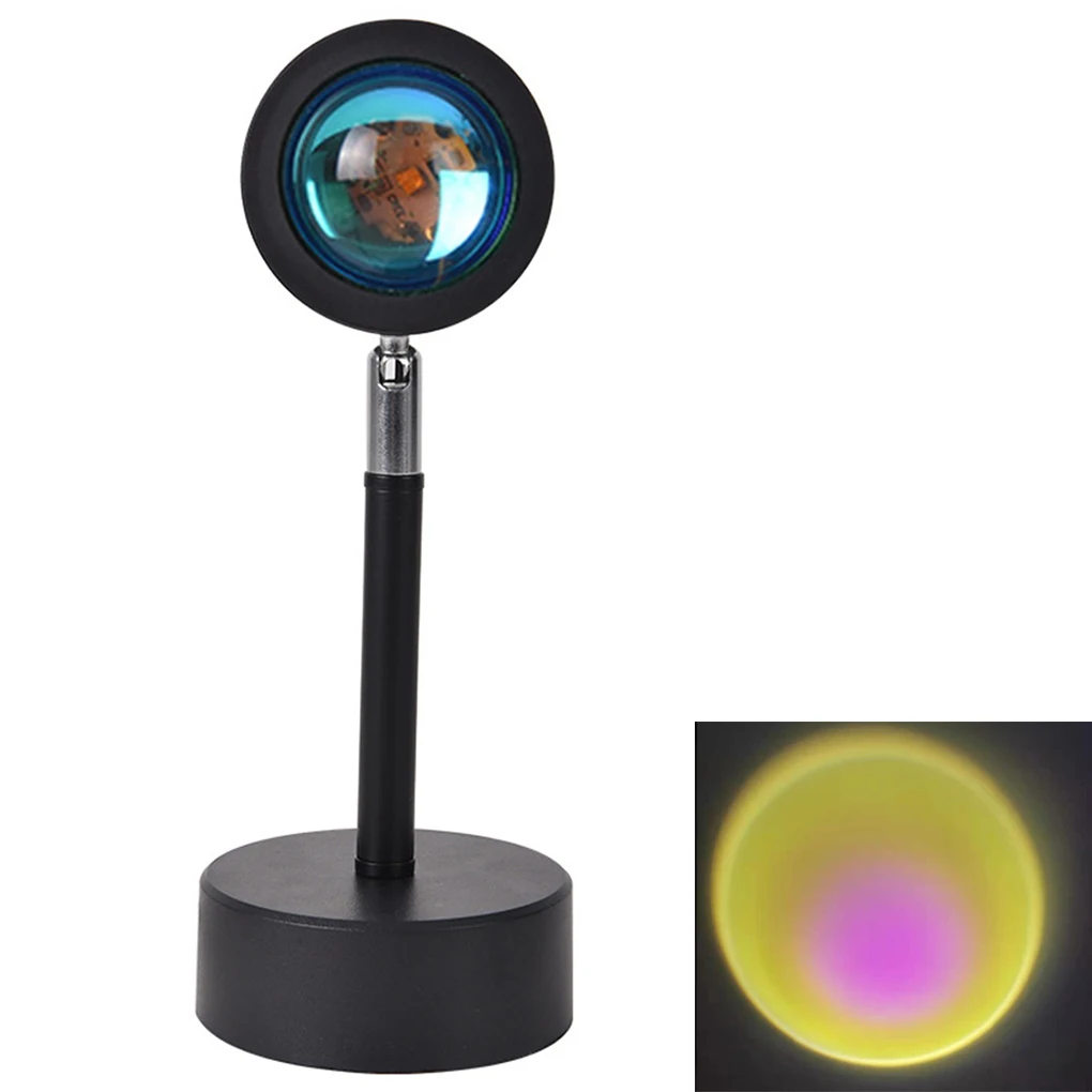 Проекционный светильник LED 5W USB, регулируемый, для фотосъемки, атмосферная лампа, эффект заката
Проекционный светильник LED 5W USB, регулируемый, для фотосъемки, атмосферная лампа, эффект заката
