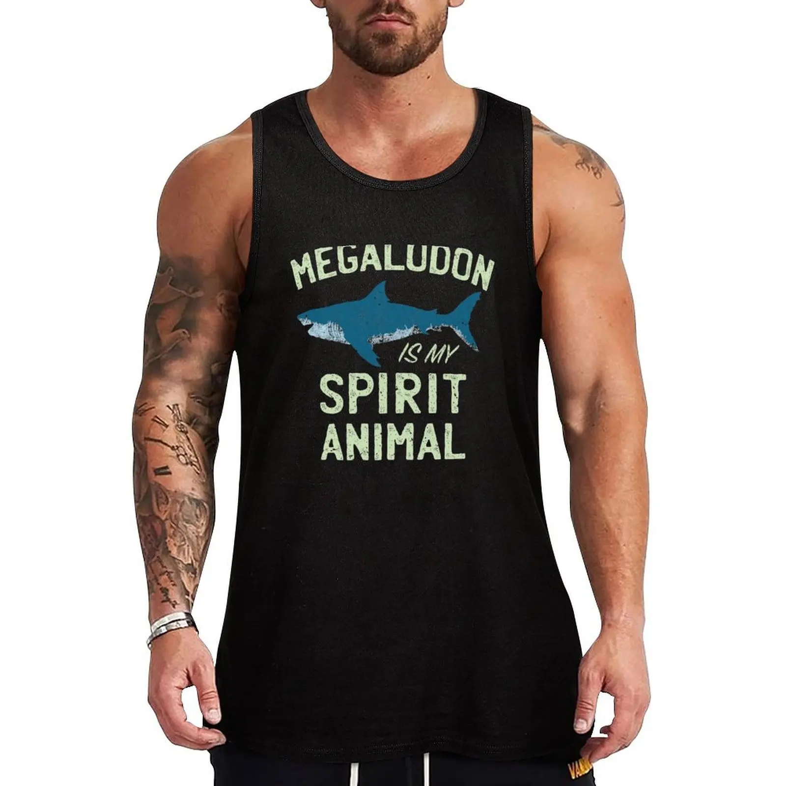 Megalodon is my Spirit Animal Tank Top Everyday Casual Tank Top Lightweight Loose Shirt
Megalodon is my Spirit Animal Tank Top Everyday Casual Tank Top Lightweight Loose Shirt