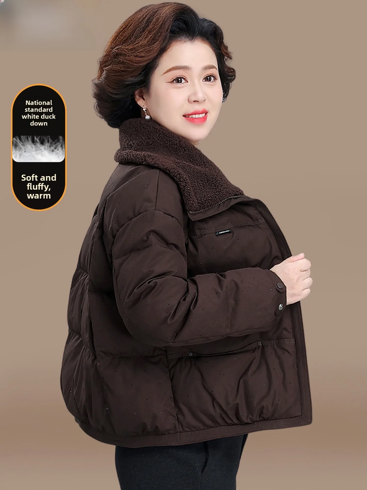 Warmth down Jaet Small Mom Winter Faion Loose Fit Women's Coat ly Autumn Winter Cotton Padded Jaet Fem
Warmth down Jaet Small Mom Winter Faion Loose Fit Women's Coat ly Autumn Winter Cotton Padded Jaet Fem