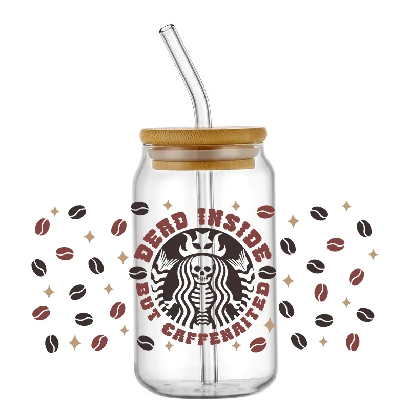 16oz UV DTF Cup Wraps transfers Colorful Coffee Decals Waterproof Libbey Can Stickers
16oz UV DTF Cup Wraps transfers Colorful Coffee Decals Waterproof Libbey Can Stickers