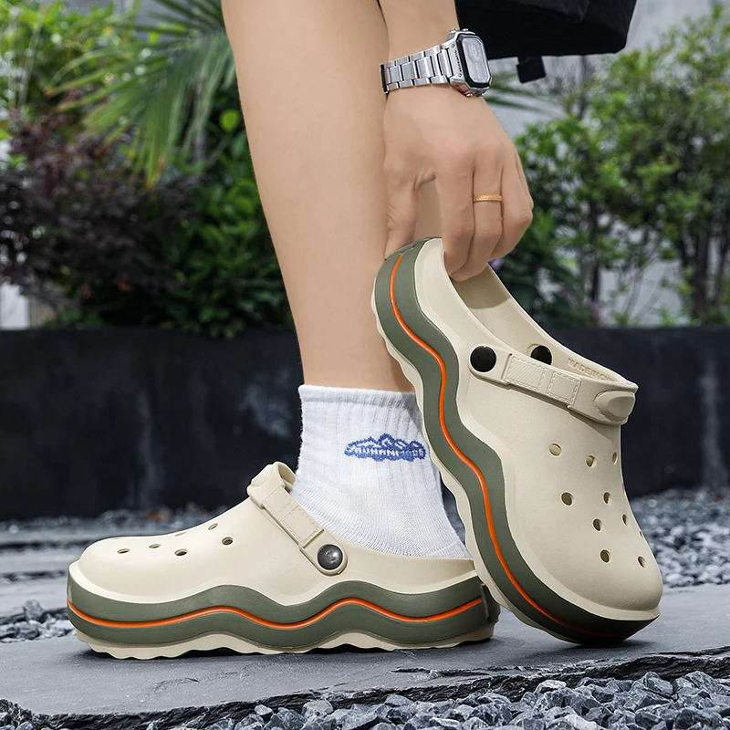 Extra Wide Large Size Men’s Summer EVA Garden Clogs Breathable Hollow Out Non Slip Sandals Waterproof Outdoor Working Footwear
Extra Wide Large Size Men’s Summer EVA Garden Clogs Breathable Hollow Out Non Slip Sandals Waterproof Outdoor Working Footwear