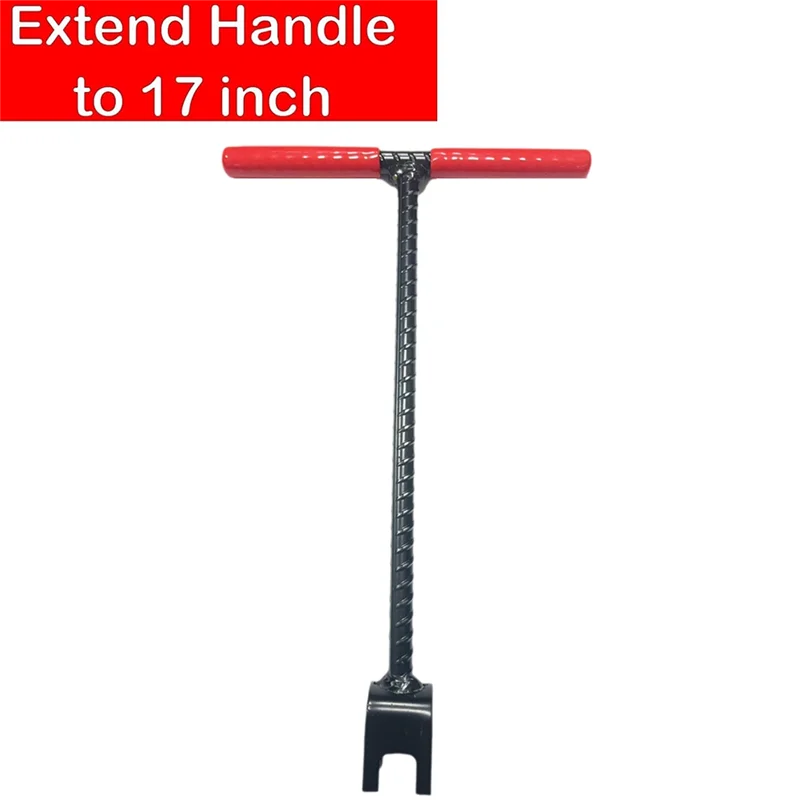 B08B-17 Inch Water Meter Key With 4-Way Utility Key Heavy-Duty Water Shut Off Tool For Curb Main
B08B-17 Inch Water Meter Key With 4-Way Utility Key Heavy-Duty Water Shut Off Tool For Curb Main