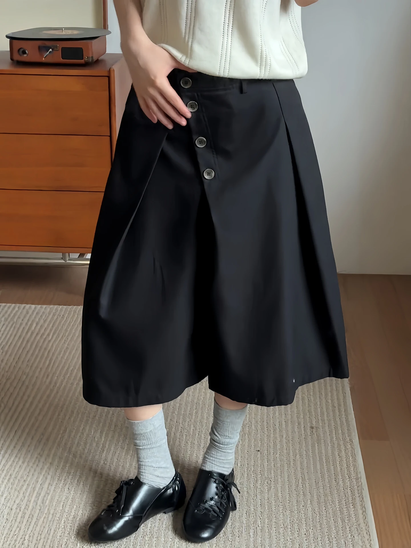 Summer Casual Pants Seven-Five-To Eight-Foot Men's Women's Pleated Straight Leg Wide Leg Knife Trousers Breathable Polye...
Summer Casual Pants Seven-Five-To Eight-Foot Men's Women's Pleated Straight Leg Wide Leg Knife Trousers Breathable Polye...
