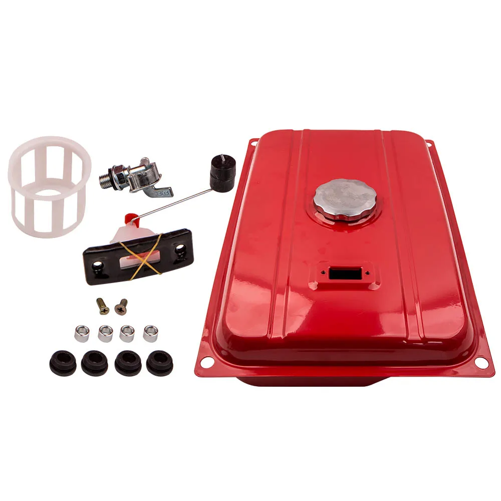 Universal Generator Gas Fuel Tank Kit 5-Gallon w/ Cap Gauge Petcock Valve Red
Universal Generator Gas Fuel Tank Kit 5-Gallon w/ Cap Gauge Petcock Valve Red