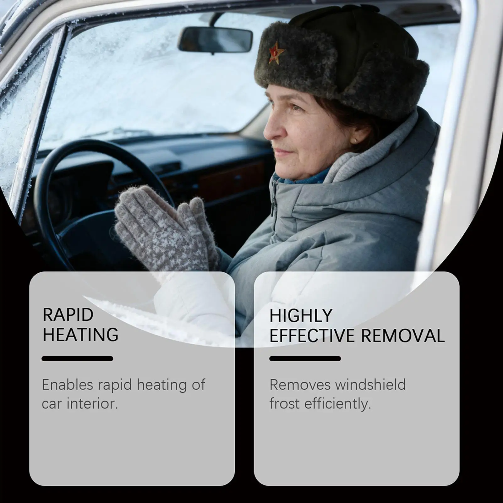 Портативный обогреватель для автомобиля, 150 Вт, быстрый нагрев, грелка, вращение на 360 градусов, 12 В, портативный автомобильный обогреватель и размораживатель для использования в помещении и на открытом воздухе
Портативный обогреватель для автомобиля, 150 Вт, быстрый нагрев, грелка, вращение на 360 градусов, 12 В, портативный автомобильный обогреватель и размораживатель для использования в помещении и на открытом воздухе