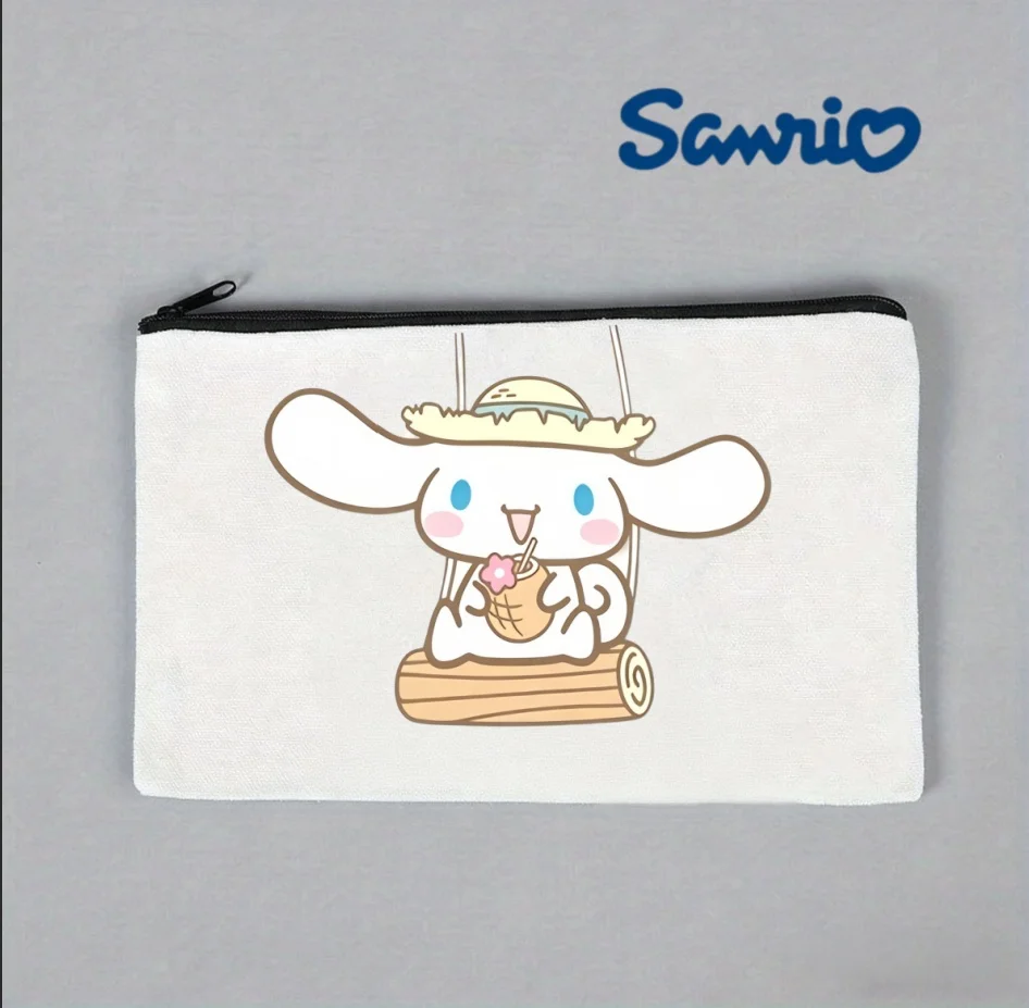 1PC Summer Cinnamoroll on Swing with Coconut Drink Canvas Makeup Bag, Sanrio Cosmetic Pouch
1PC Summer Cinnamoroll on Swing with Coconut Drink Canvas Makeup Bag, Sanrio Cosmetic Pouch