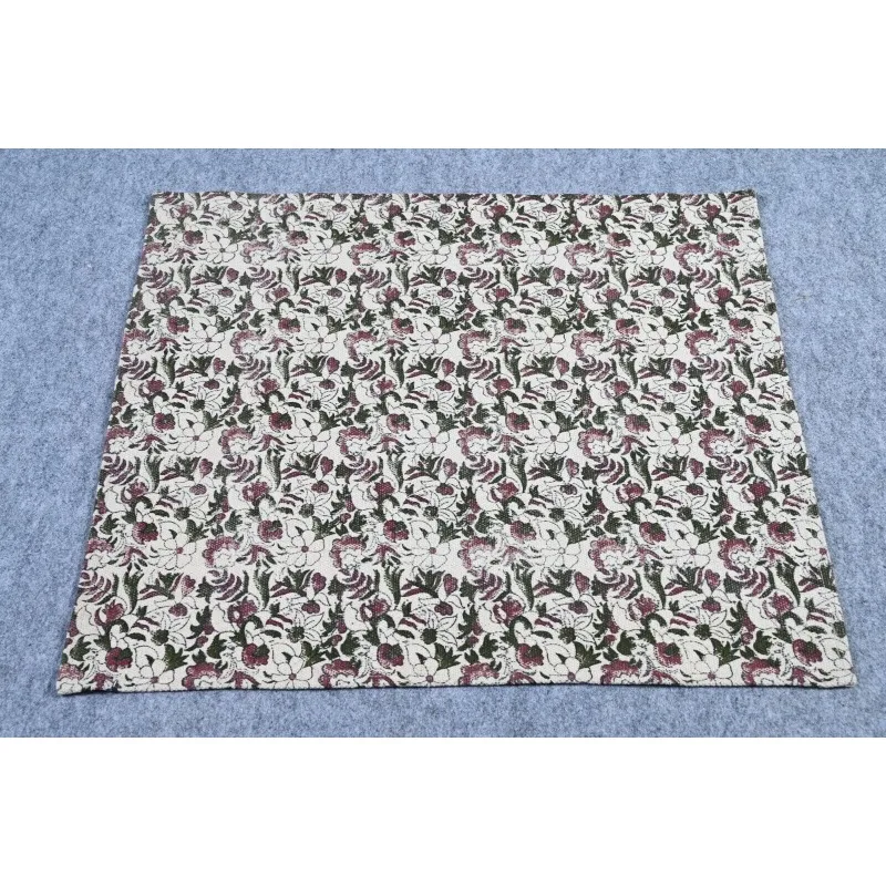 2.7 X 2.5 Feet Cotton Carpet Double-sided Carpet Living Room Hand Woven Carpet and Mat
2.7 X 2.5 Feet Cotton Carpet Double-sided Carpet Living Room Hand Woven Carpet and Mat