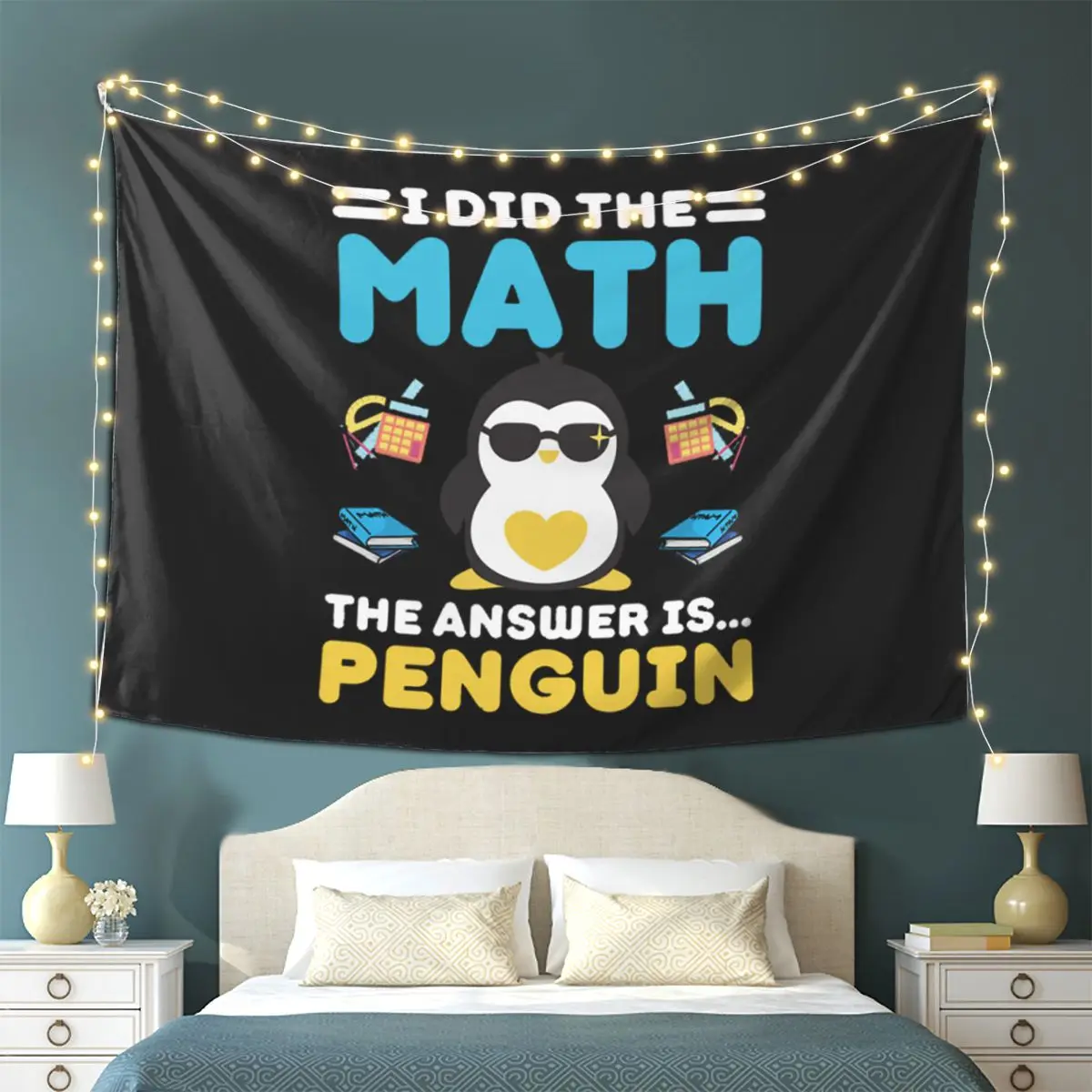 Я сделал математику. Ответ пингвина. Забавный гобелен с математиком. Настенный гобелен. Эстетические гобелены для украшения дома.
Я сделал математику. Ответ пингвина. Забавный гобелен с математиком. Настенный гобелен. Эстетические гобелены для украшения дома.