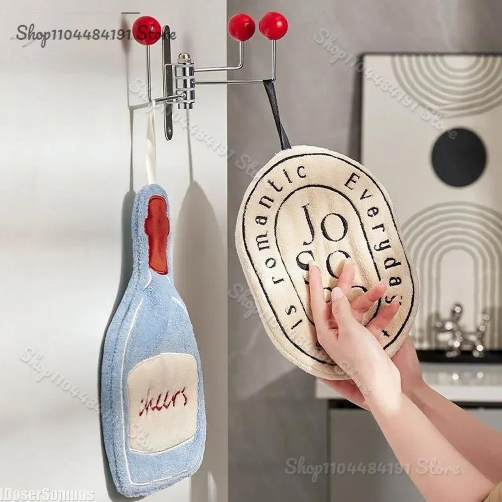 New Home Convenient Towel Thickened Double-layer Hanging Speed Dry Hand Towel Absorbent Hand Cloth Kitchen and Bathroom Foot
New Home Convenient Towel Thickened Double-layer Hanging Speed Dry Hand Towel Absorbent Hand Cloth Kitchen and Bathroom Foot
