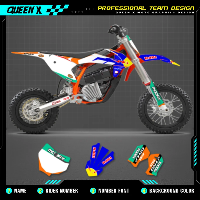 Комплект графических наклеек Queen X MOTOR для KTM SX50 SX 50 2016 2017 2018 2019 2020 2021, фоны с номером на заказ
Комплект графических наклеек Queen X MOTOR для KTM SX50 SX 50 2016 2017 2018 2019 2020 2021, фоны с номером на заказ