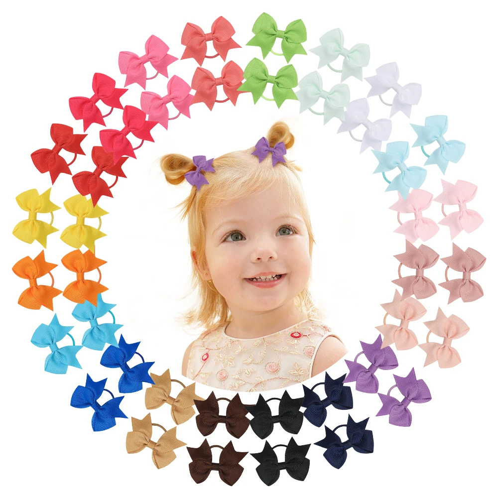 20PCS Elastic Hair Bands for Baby Girls Grosgrain Ribbon Bowknot Hair Ties Kids Ponytail Holders Hair Accessories 2.12 Inch
20PCS Elastic Hair Bands for Baby Girls Grosgrain Ribbon Bowknot Hair Ties Kids Ponytail Holders Hair Accessories 2.12 Inch