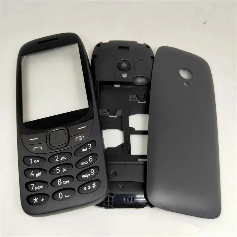 Full housing case For Nokia 6310 2021 4G dual SIM card shell battery cover housing case english keypad
Full housing case For Nokia 6310 2021 4G dual SIM card shell battery cover housing case english keypad