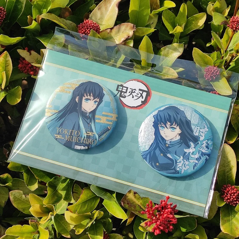 Genuine In Stock Aniplex Demon Slayer ACG Goods Badge Set Mitsuri Kanroji Muichiro Tokito Anime Periphery Bagpack Decoration
Genuine In Stock Aniplex Demon Slayer ACG Goods Badge Set Mitsuri Kanroji Muichiro Tokito Anime Periphery Bagpack Decoration
