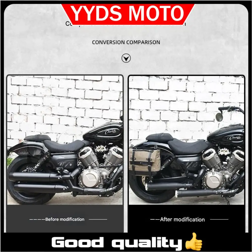 【Good quality】For BENDA Napoleonbob 500 custom cobra valve exhaust pipe right side double outlet low sound
【Good quality】For BENDA Napoleonbob 500 custom cobra valve exhaust pipe right side double outlet low sound