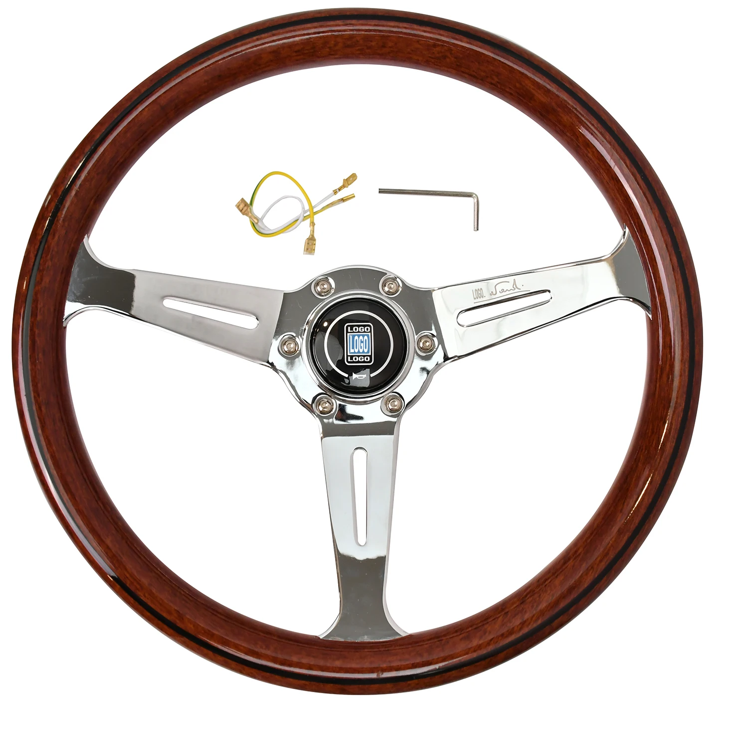 TIYPEOR 350mm ABS Wood Style Vintage Classic Retro Steering Wheel
TIYPEOR 350mm ABS Wood Style Vintage Classic Retro Steering Wheel