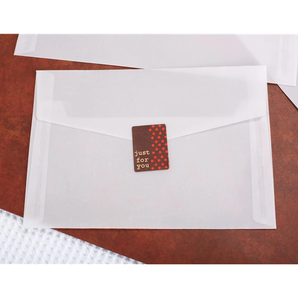 50pcs 12.5X17.5Cm Translucent Envelopes Secure Seal Shower Birthday Party Security Tinted Letters Envelope
50pcs 12.5X17.5Cm Translucent Envelopes Secure Seal Shower Birthday Party Security Tinted Letters Envelope