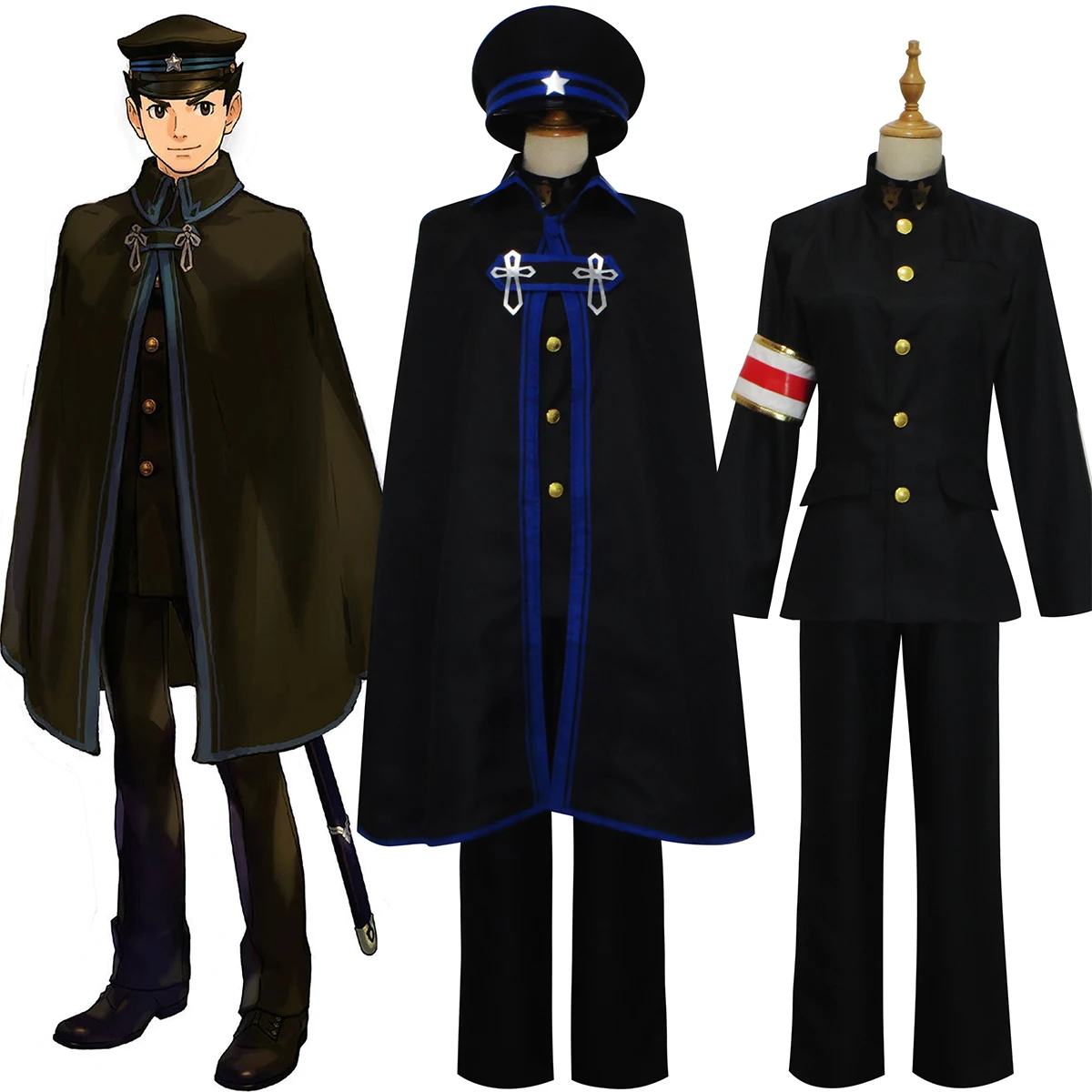 Костюм для косплея Рюносукэ Наруходо из Ace Attorney Adventures Gyakuten Saiban, униформа Британской адвокатской ассоциации, аниме-игра
Костюм для косплея Рюносукэ Наруходо из Ace Attorney Adventures Gyakuten Saiban, униформа Британской адвокатской ассоциации, аниме-игра