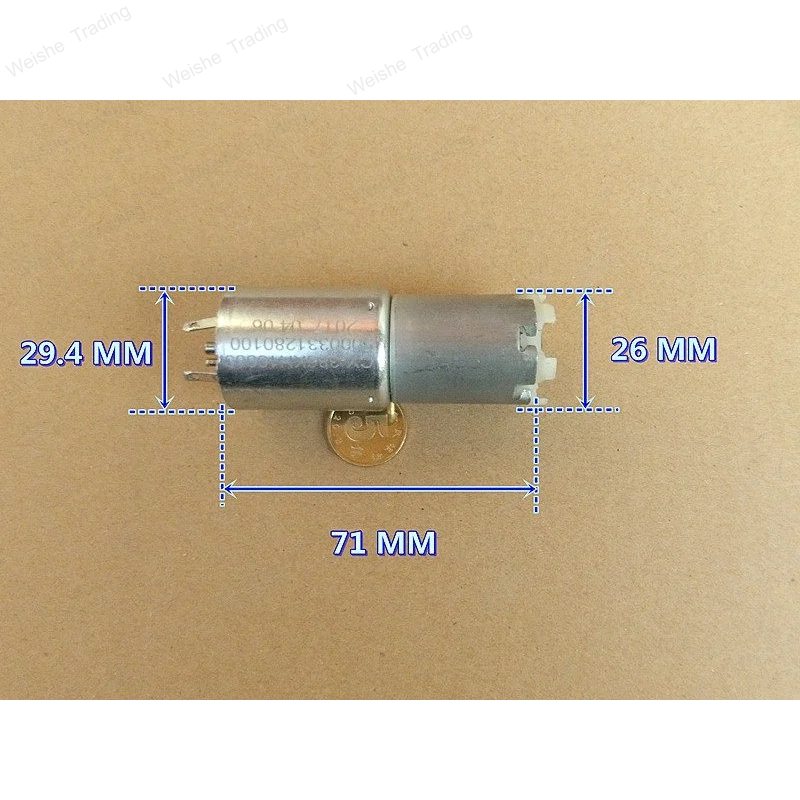 NdFeB strong magnetic 386 geared motor, six-pole to 6V-12V large torque geared motor
NdFeB strong magnetic 386 geared motor, six-pole to 6V-12V large torque geared motor