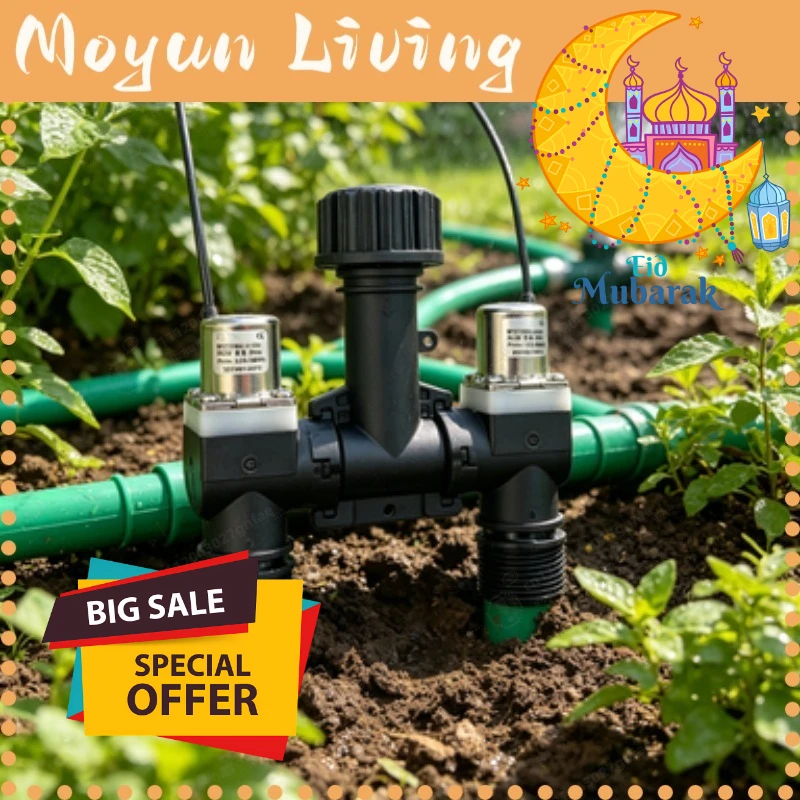 2-Way Bistable Pulse Solenoid Valve DC Timer Water Valve for Agricultural Drip Irrigation Garden Sprinkler System
2-Way Bistable Pulse Solenoid Valve DC Timer Water Valve for Agricultural Drip Irrigation Garden Sprinkler System