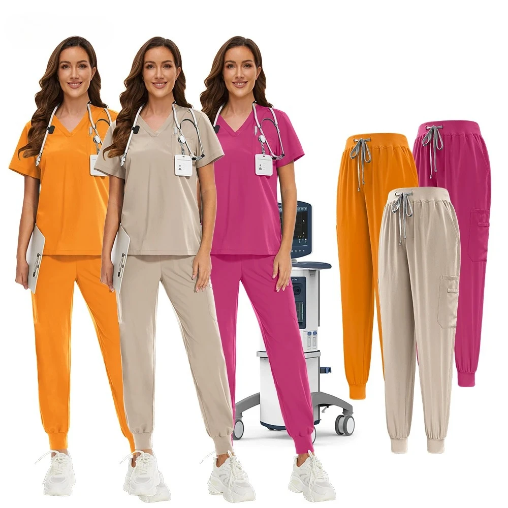 Scrubs Women Beauty SPA Uniform Pet Clinic Store Veterinary Dentistry Work Clothes Set High-quality Medical Nurse Uniform Unisex
Scrubs Women Beauty SPA Uniform Pet Clinic Store Veterinary Dentistry Work Clothes Set High-quality Medical Nurse Uniform Unisex