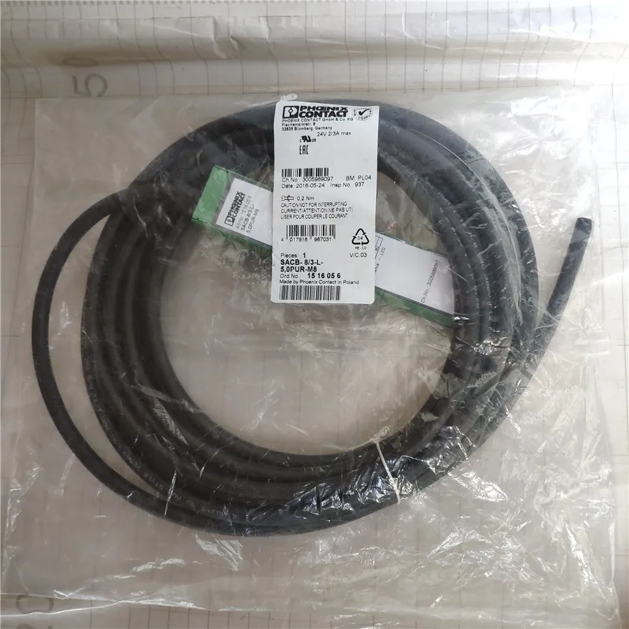 SACB- 8/3-L- 5,0PUR-M8 Phoenix Sensor Actuator Junction Box 1516056 Negotiation
SACB- 8/3-L- 5,0PUR-M8 Phoenix Sensor Actuator Junction Box 1516056 Negotiation