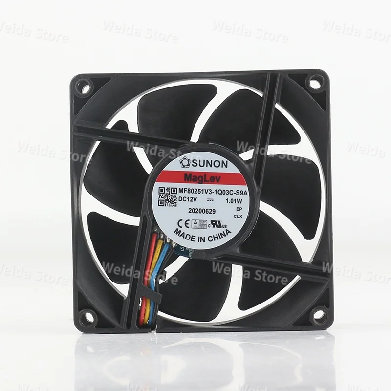 New SUNON Precision 8025 80X80X25MM 8CM Fan 4-wire MF80251V3-1Q03C-S9A 5V 24V 48V DC12V 1.01W
New SUNON Precision 8025 80X80X25MM 8CM Fan 4-wire MF80251V3-1Q03C-S9A 5V 24V 48V DC12V 1.01W