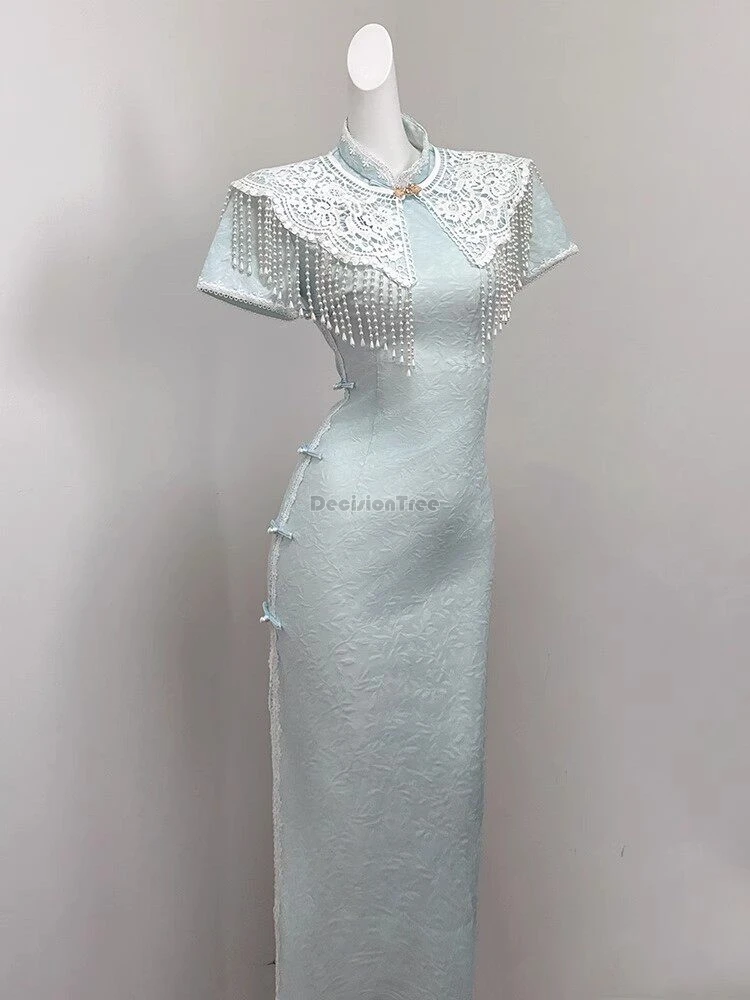 2026 new chinese retro national style short sleeve stand collar elegant women cheongsam dress slimming long daily qipao dress
2026 new chinese retro national style short sleeve stand collar elegant women cheongsam dress slimming long daily qipao dress