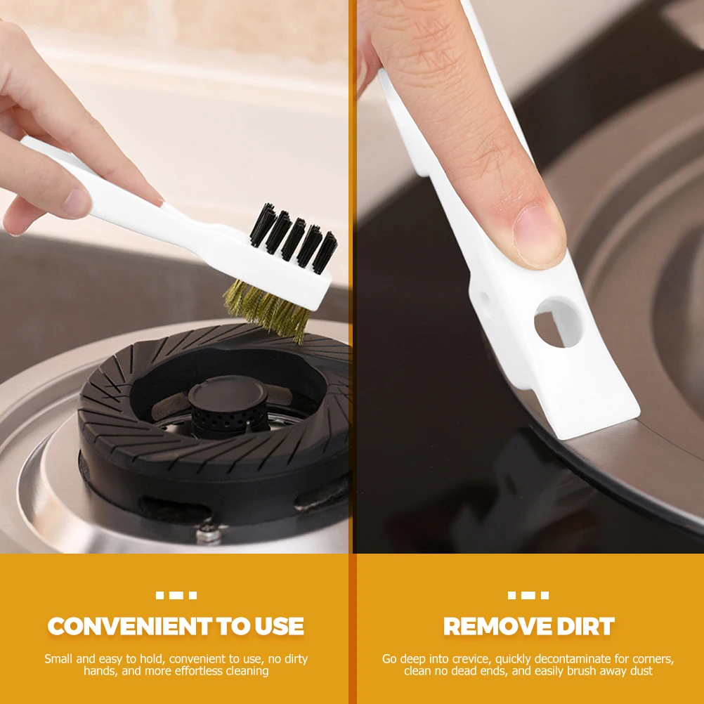 Cleaning Scrub Brush for Gas Stove Seam Groove Kitchen Tools White Pot Pan Bottom Utensils Brushes Unclog Holes Tile Gaps
Cleaning Scrub Brush for Gas Stove Seam Groove Kitchen Tools White Pot Pan Bottom Utensils Brushes Unclog Holes Tile Gaps
