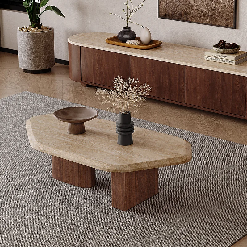 Wabi-sabi style, special-shaped retro travertine, coffee table, small apartment, living room, home low table, designer homestay,
Wabi-sabi style, special-shaped retro travertine, coffee table, small apartment, living room, home low table, designer homestay,