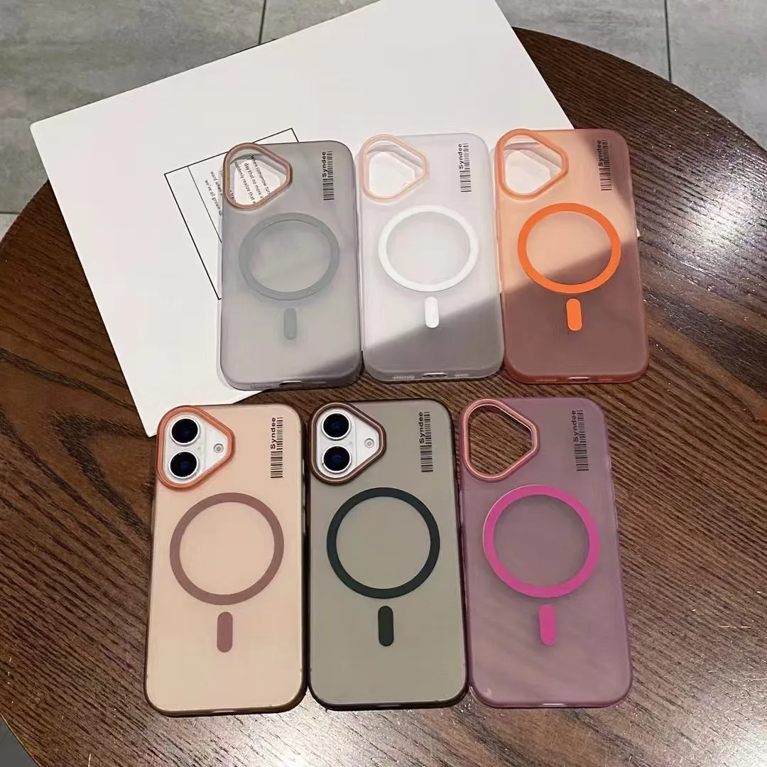 Matte Clear Wireless Charging Magnetic For Magsafe Case For iPhone 16 15 14 Plus 13 12 11 Pro Max Shockproof Armor Hard PC Cover
Matte Clear Wireless Charging Magnetic For Magsafe Case For iPhone 16 15 14 Plus 13 12 11 Pro Max Shockproof Armor Hard PC Cover