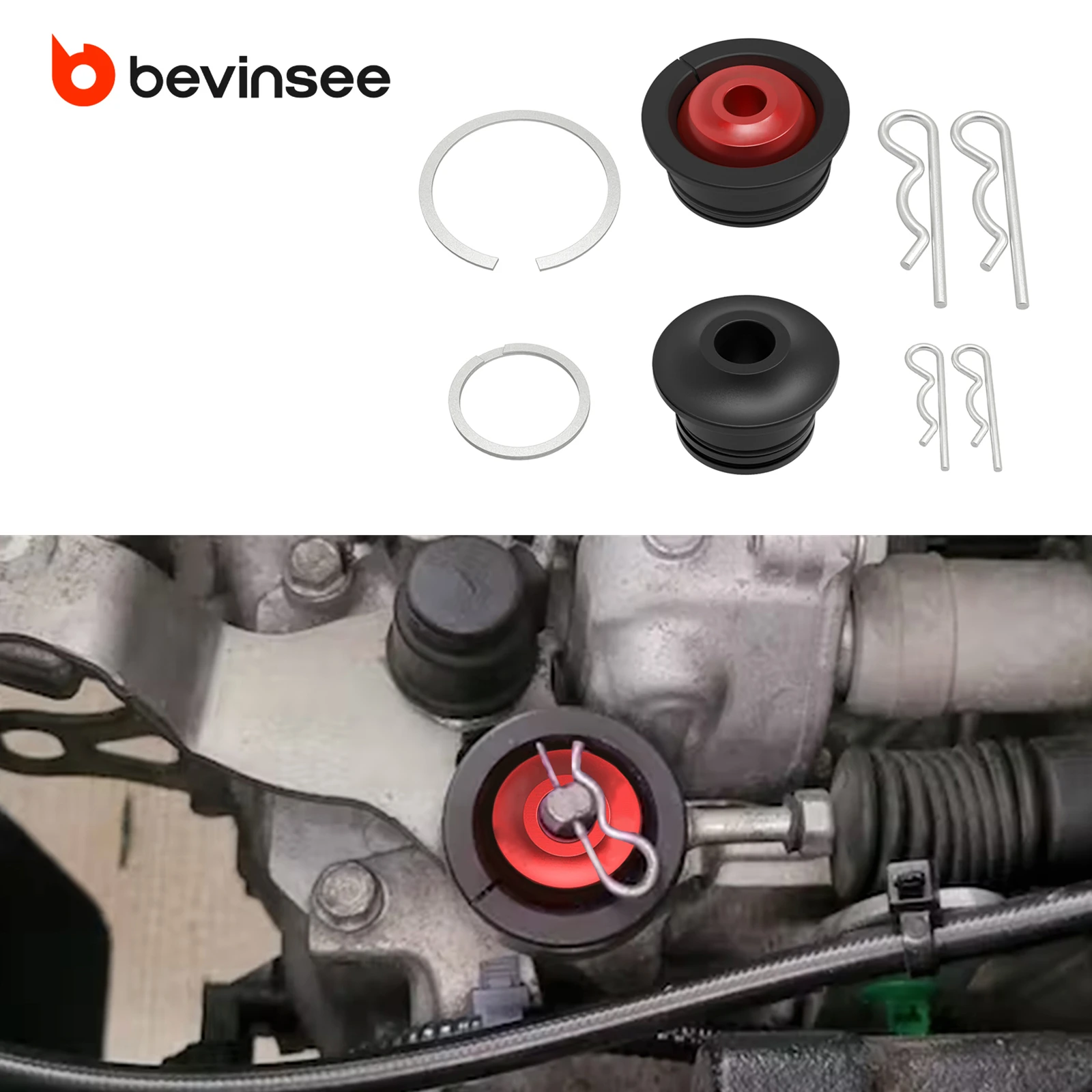 Комплект втулок троса переключения передач BEVINSEE для Honda Civic/Civic Si/Civic Type R/Accord/Fit/CRZ, для механической коробки передач
Комплект втулок троса переключения передач BEVINSEE для Honda Civic/Civic Si/Civic Type R/Accord/Fit/CRZ, для механической коробки передач