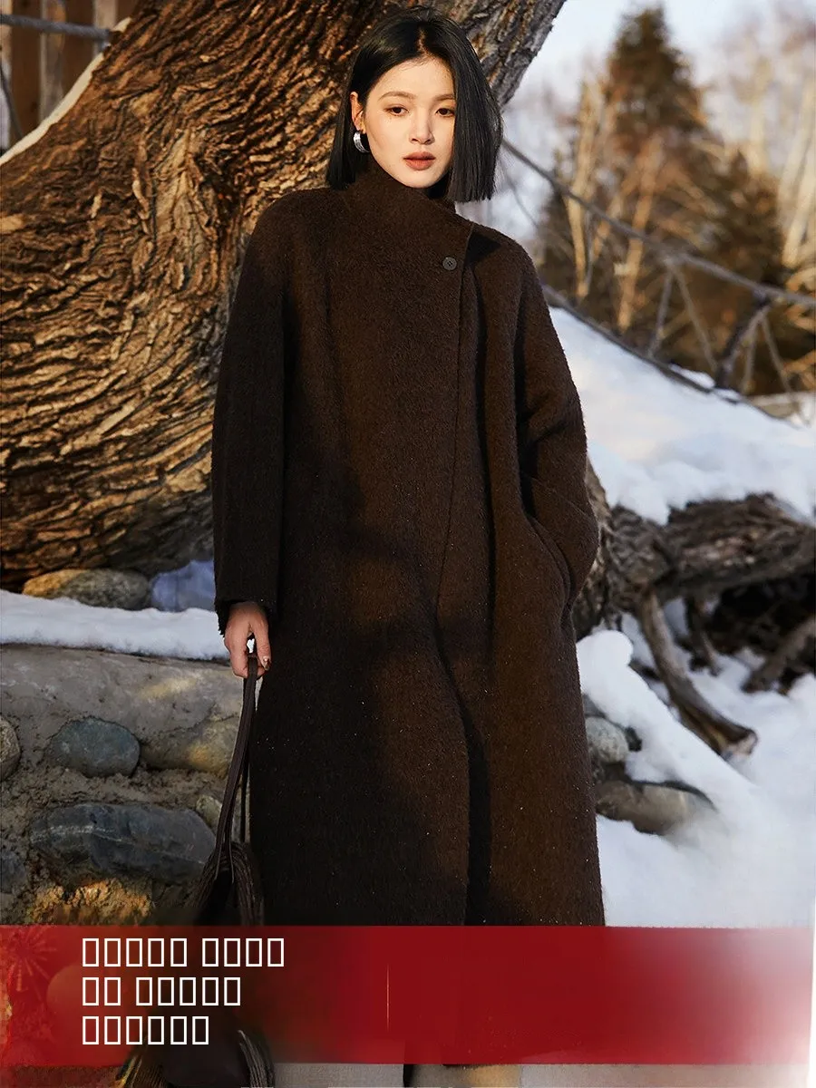 Opera House Double-Faced Woolen Coat Women's Multiple Versions Straight Cut OL Sle Commute Winter Faion Chinese Production
Opera House Double-Faced Woolen Coat Women's Multiple Versions Straight Cut OL Sle Commute Winter Faion Chinese Production