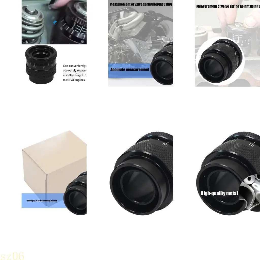 Q2Q4 Автомобильный механик измерение высоты пружины Алюминиевый корпус.
Q2Q4 Автомобильный механик измерение высоты пружины Алюминиевый корпус.